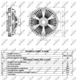 WILMINK GROUP wg1720915 -  Сцепление, вентилятор радиатора